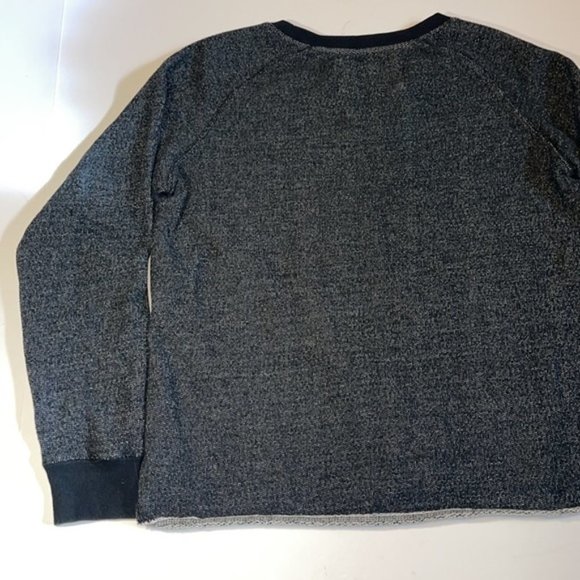 Roots Canada Black and White Cotton Sweatshirt - Women’s Size Medium - Picture 6 of 10